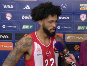 Τι είπε ο Ντόρσεϊ για τον τραuματισμό Έβανς μετά το Ολυμπιακός-Ζαλγκίρις