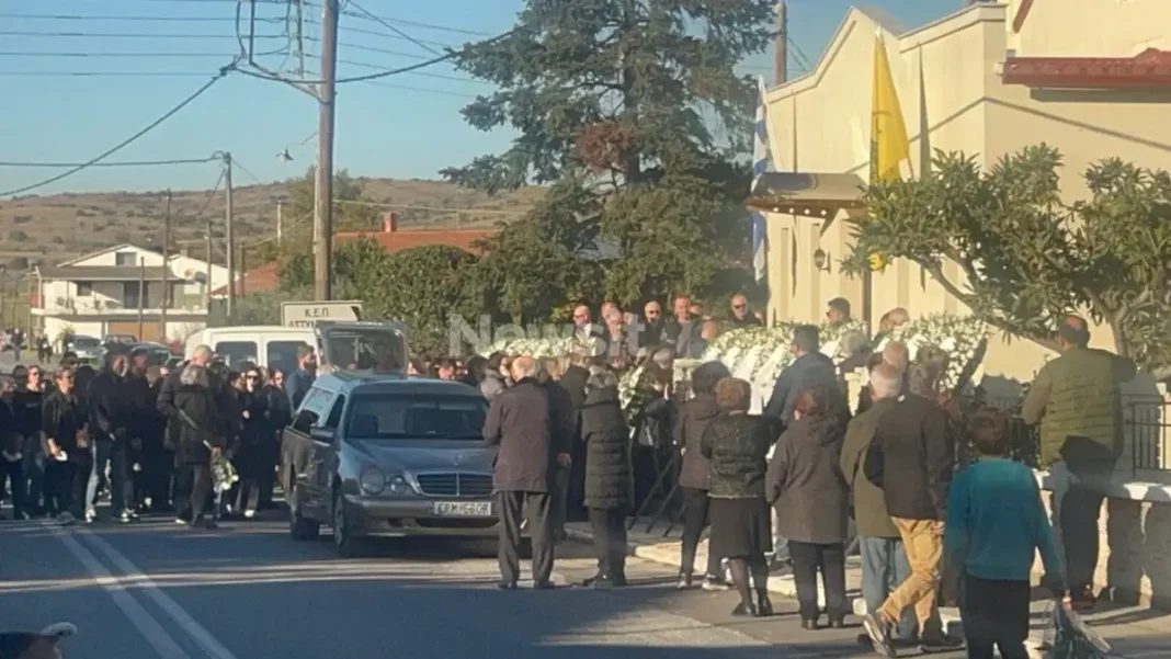 Κηδεία Νίκου Θεοδωρίδη: Σπαpαγμός στην κηδεία του κρεοπώλη στο Κιλκίς
