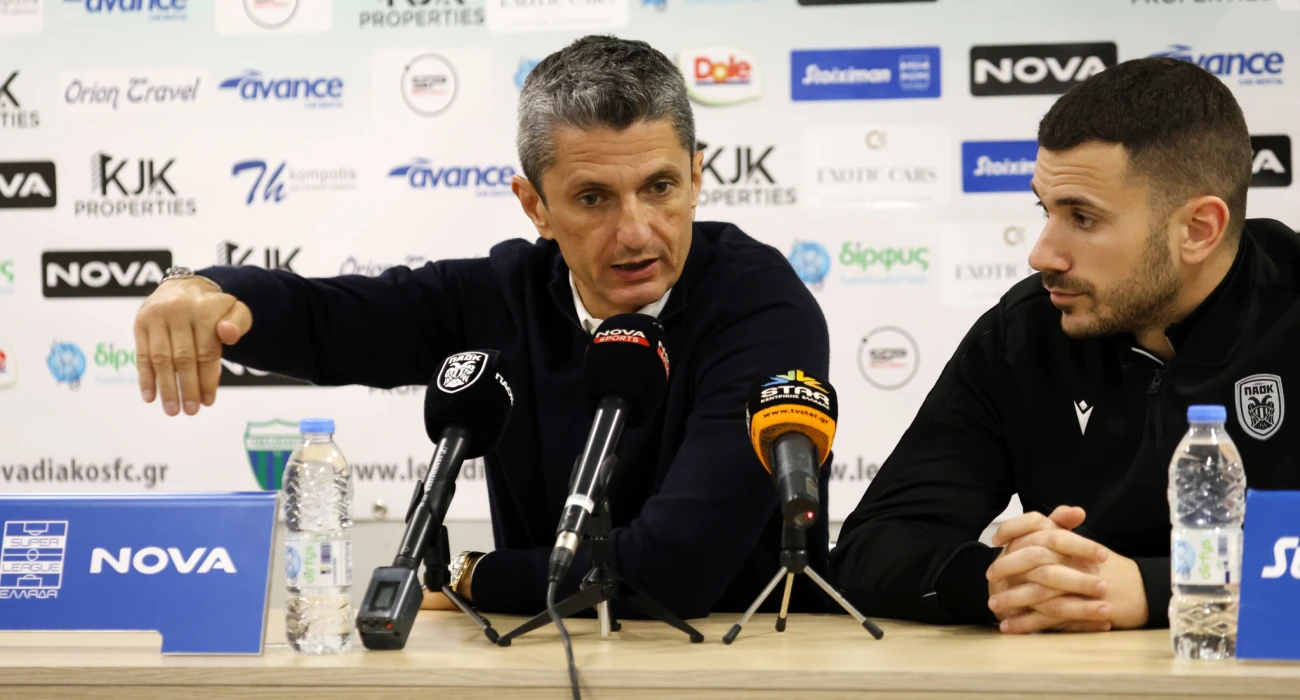 Απίθανη δήλωση Λουτσέσκου για Σιδηρόπουλο μετά το Λεβαδειακός-ΠΑΟΚ