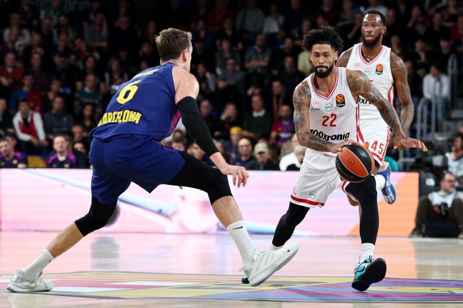 Η βαθμολογία της EuroLeague μετά από την ήττα του Ολυμπιακού από την Μπαρτσελόνα!