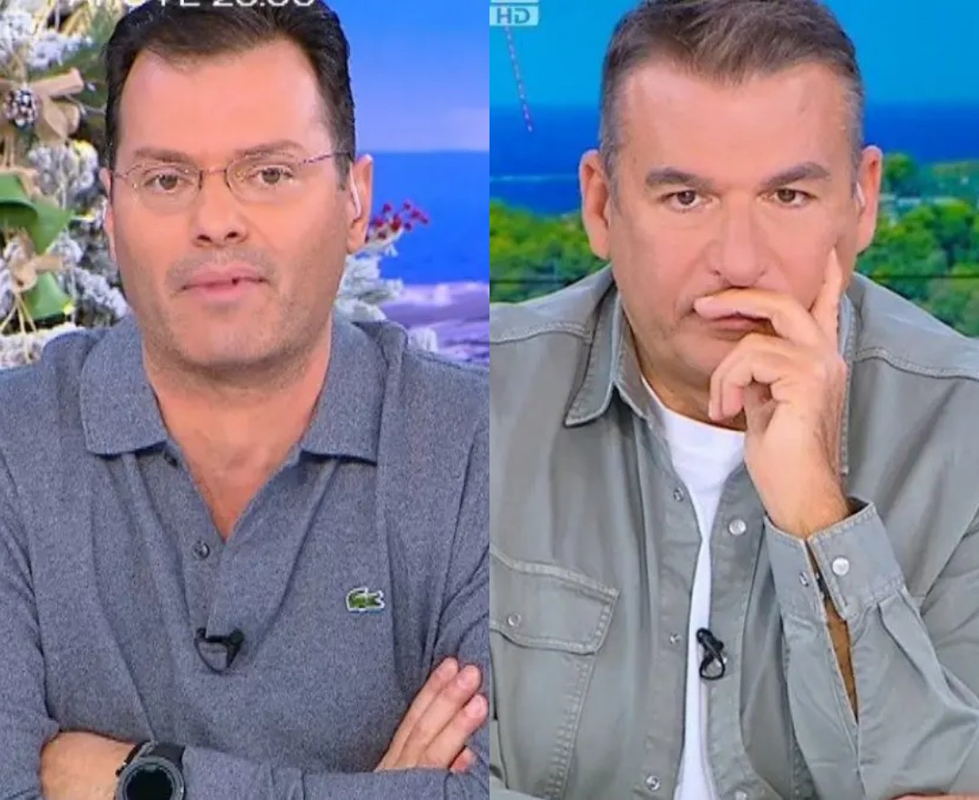 Πανικός στον ΑΝΤ1 μετά την μεγάλη γκάφα Τεργιάκη στον αέρα του Πρωινού με Μαζωνάκη