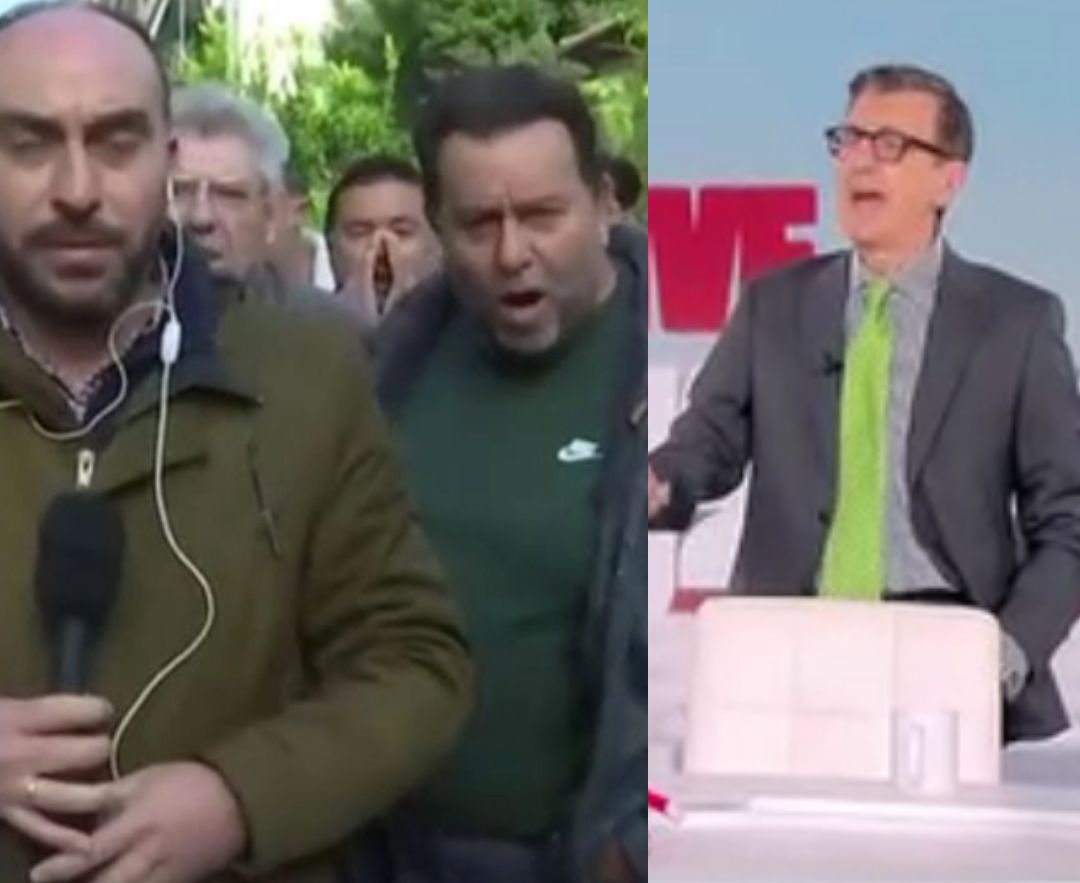 Χαμός στον ΣΚΑΪ - Αγρότες γιούχαραν live τον Πορτοσάλτε - «Είστε καλός για την κ...»