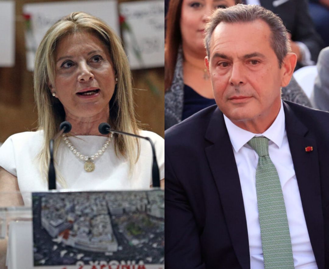 Στο πλευρό της Μαρίας Καρυστιανού ο Πάνος Καμμένος