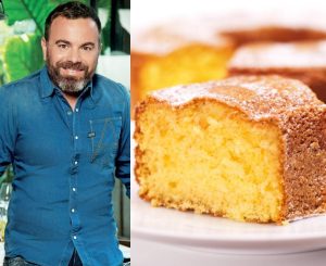 Αποκάλυψε το μυστικό ο Βασίλης Καλλίδης: Η πιο εύκολη βασιλόπιτα κέικ με πορτοκάλι