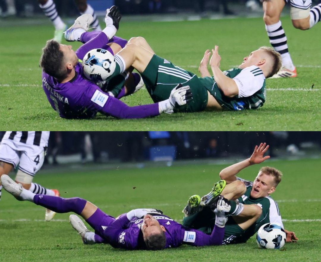 ΠΑΟΚ – Παναθηναϊκός: Φωνάζει για κόκκινη στον Σβιντέρσκι ο ΠΑΟΚ για τραυματισμό Παβλένκα