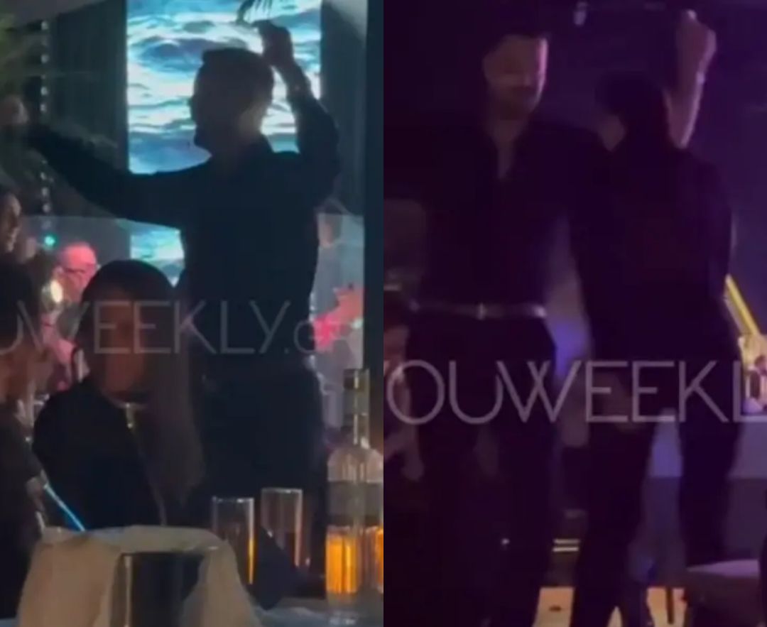 Ο Πέτρος Κουσουλός όπως δεν τον έχουμε ξαναδεί: Ξέφρενος χορός στα μπουζούκια με την γυναίκα του