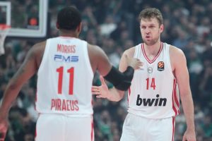 Η βαθμολογία της EuroLeague μετά από την νίκη του Ολυμπιακού επί του Παναθηναϊκού!