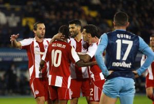 Το 0-1 του Ολυμπιακού με Μαρτίνς (vid)