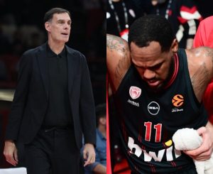 Τι είπε ο Μπάρτζωκας για τον τραυματισμό του Μόντε Μόρις – Η πρώτη εκτίμηση