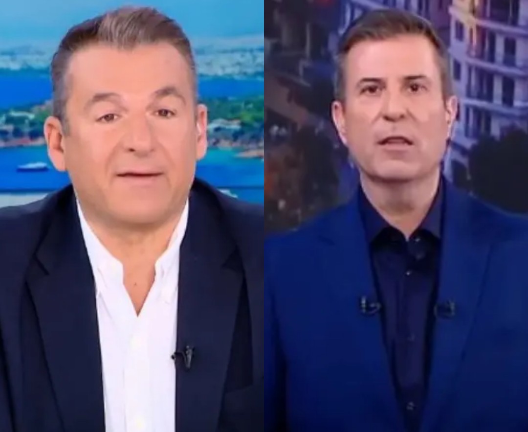 Χαμός στον ΑΝΤ1: Τι συνέβn χθες πίσω από τις κάμερες με Γιώργο Λιάγκα και Παναγιώτη Στάθη