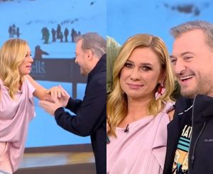 Τα έχασε η παρουσιάστρια: Η έκπληξη που έκανε ο Χρήστος Φερεντίνος στην Κατερίνα Καραβάτου στην πρεμιέρα «Σαββατοκύριακο παρέα»