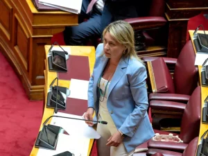 Έκτακτo για την βουλευτή Χριστίνα Αλεξοπούλου