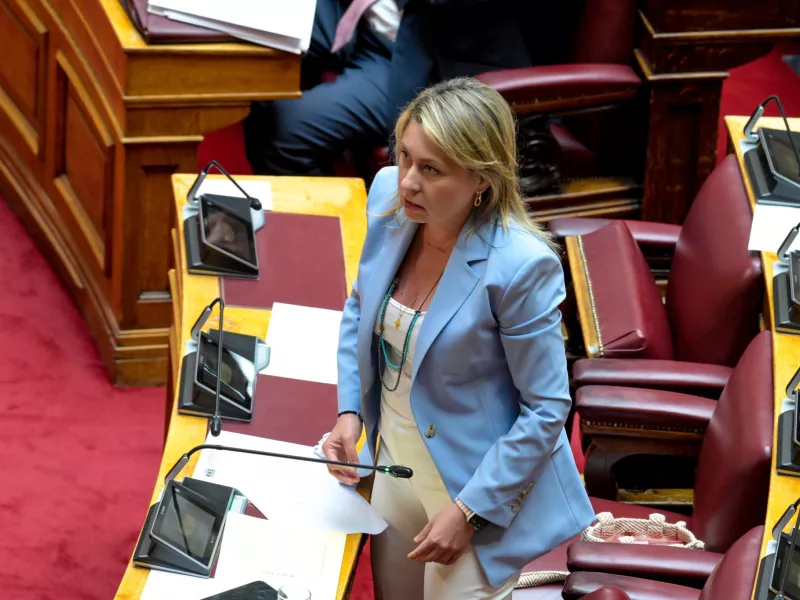 Έκτακτo για την βουλευτή Χριστίνα Αλεξοπούλου