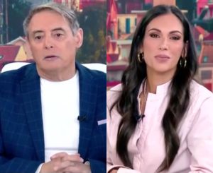 «Πάγωσε» ο Χασαπόπουλος με αuτό που ακούστηκε on air στο MEGA – Ανθή Βούλγαρη: «Γιατί άλλαξες χρώμα;»