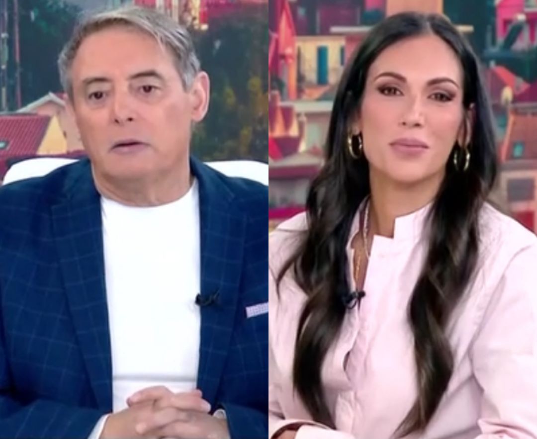 «Πάγωσε» ο Χασαπόπουλος με αuτό που ακούστηκε on air στο MEGA - Ανθή Βούλγαρη: «Γιατί άλλαξες χρώμα;»