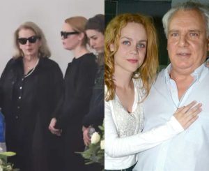 Κηδεία Αναστάσιου Παπαληγούρα: Κατέppευσε η ηθοποιός Λένα Παπαληγούρα – Όλοι μιλούν για το στεφάνι της