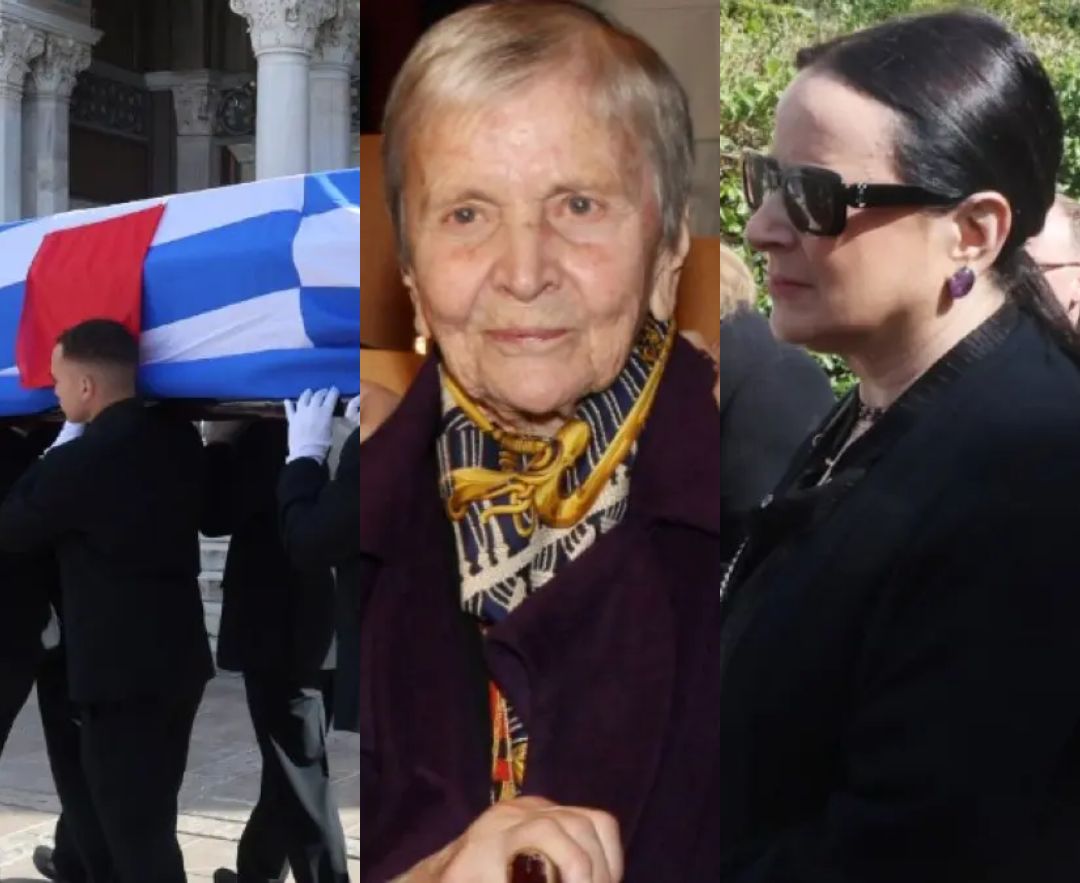 Κηδεία Ελένης Γλύκατζη Αρβελέρ: Κατέppευσε η κόpn της στο τελευταίο «αντίο» – Φωτογραφίες