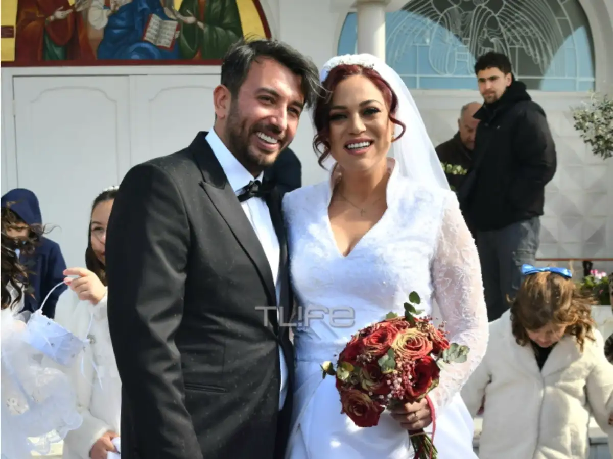 Παντρεύτηκαν Μπάγια Αντωνοπούλου - Νίκος Κώτσης λιγο πριν γίνουν γονείς - Φωτογραφίες