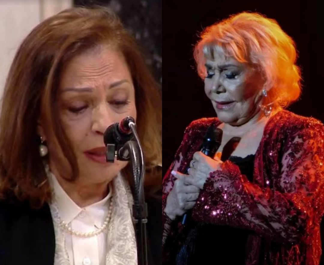 Με λυγμούς και τρεμάμενη φωνή η Χαρούλα Αλεξίου αποχαιρετά τη Μαρινέλλα: «Καπετάνισσα μου...»