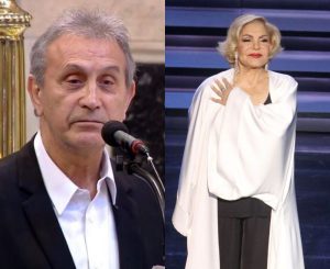 Με δάκρυα στα μάτια ο Γιώργος Νταλάρας αποχαιρετά την Μαρινέλλα: «Εσύ δεν πέθανες προχθες…»