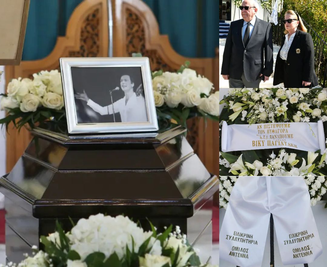 Κηδεία Γιώργος Μαρίνος: Φίλοι και συγγενείς στο τελευταίο αντίο - Οι πρώτες φωτογραφίες