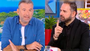 Χαμός στον ΑΝΤ1: Ο Γιώργος Λιάγκας «έκοψε» τον Σταύρο Μπαλάσκα – «Όταν κάνεις δικιά σου εκπομπή…»