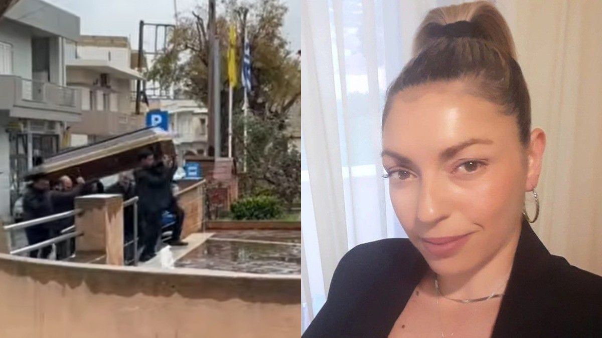 Κηδεία Ελευθερίας Γιακουμάκη: Σπαραγμός στην εκκλησία όταν έφτασε το φέρετρό της