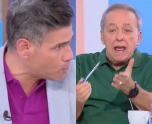 Χαμός στο MEGA – Άγριος καβγάς Ουγγαρέζου – Μικρούτσικου στο Buongiorno: «Μην επιμένεις, είσαι λ…»