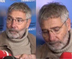 Έξαλλος ο Θοδωρής Αθερίδης: Αποχώρησε ενώ έδινε συνέντευξη μετά από ερώτηση που δέχτηκε