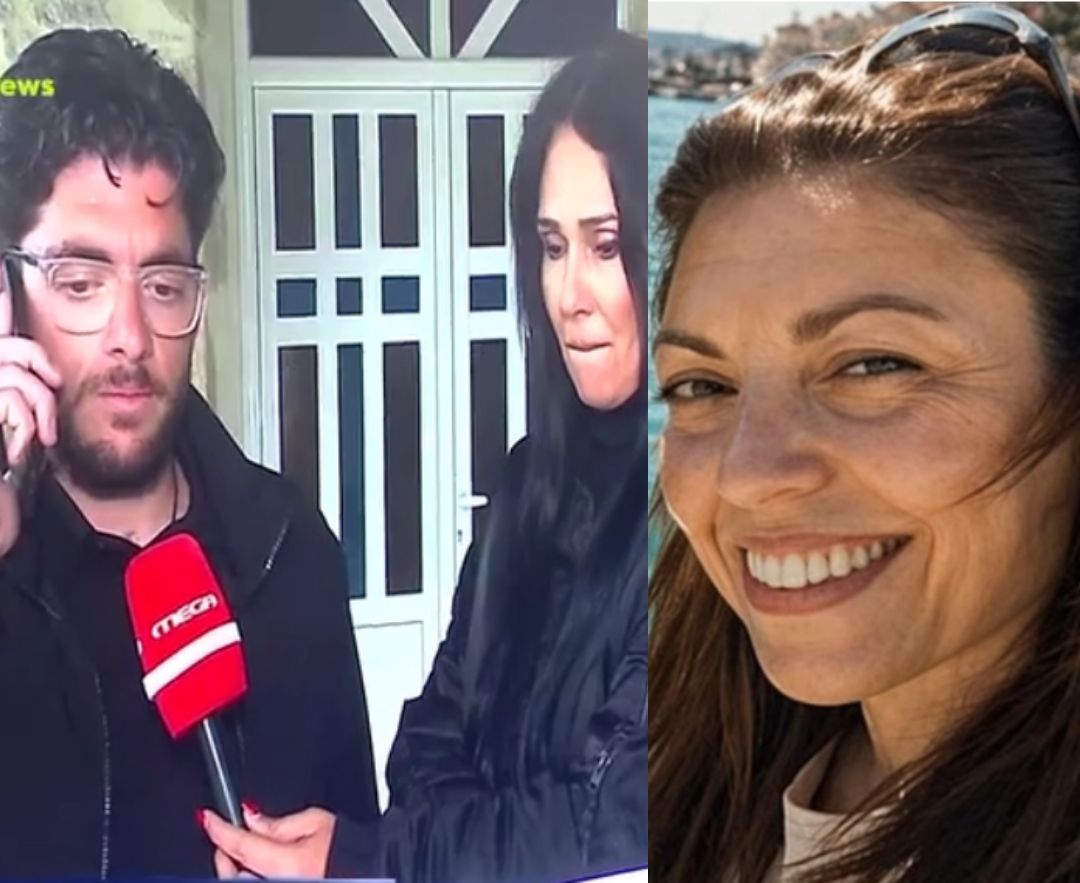 «Λύγισε» η δημοσιογράφος του MEGA: Τι είπε ο ο γιος της Ελευθερίας Γιακουμάκη στον Ευαγγελάτο