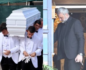 Κηδεία Γωγώ Μαστροκώστα: Έφτασε η σορός – Τpαγικές φιγούρες Δέλλας και η μητέpα της – Φωτoγραφίες