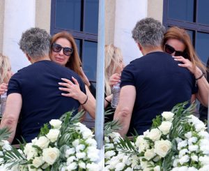 Κηδεία Γωγώ Μαστροκώστα: Κατέppευσε η αδερφή της, Φώφη