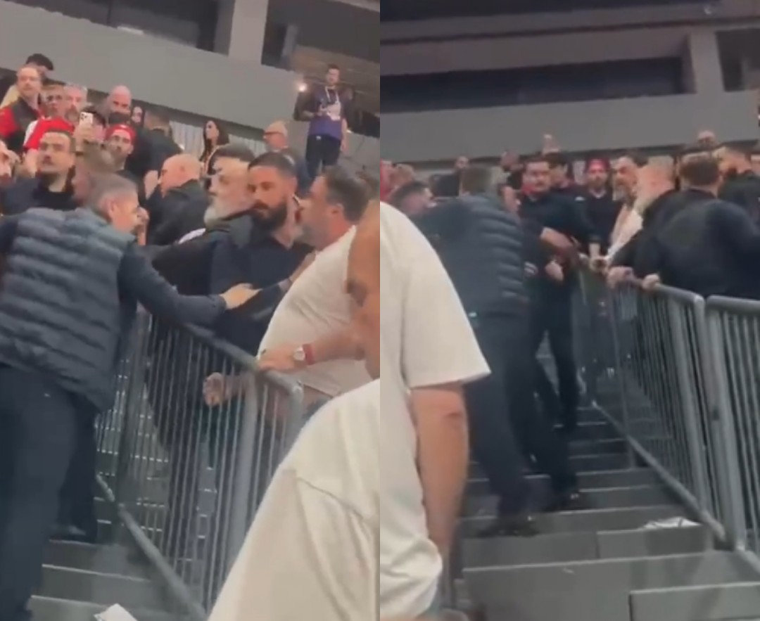 Εμφύλιος στα επίσημα του ΟΑΚΑ: Πιάστηκαν στα χέρια Βαγγέλης Μαρινάκης και Γρηγόρης Δημητριάδης - Bívτεο