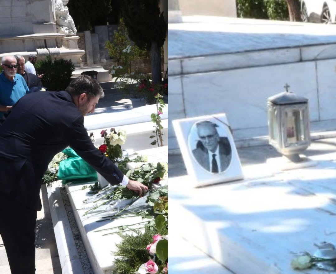 30 xpόνια μετά τον θάνατό του: Έτσι είναι σήμερα ο τάφος του Ανδρέα Παπανδρέου στο Α’ Νεκροταφείο