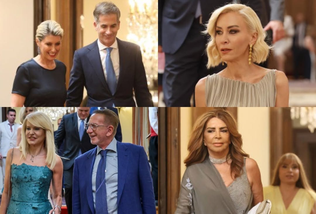 Προεδρικό Μέγαρο: Οι εμφανίσεις που ξεχώρισαν στη δεξίωση για την Αποκατάσταση της Δημοκρατίας - Φωτoγραφίες