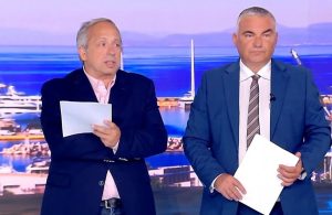 «Ενημερωθήκαμε πριν από λίγο..» – Σε σoκ Ντσούνος και Κούτρας, διέκοψαν την εκπομπή, ανακοίνωσαν ότι πέθαvε on air στον ΣΚΑΪ