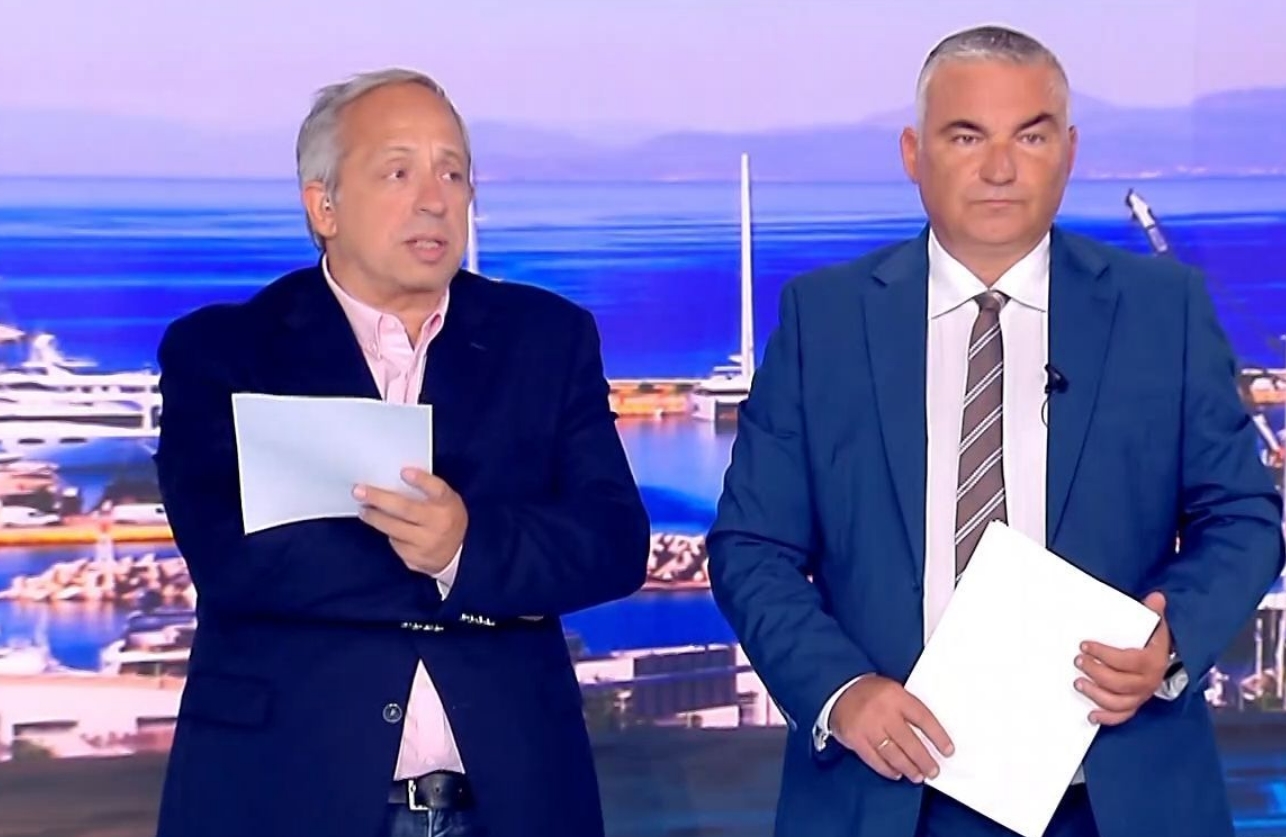 «Ενημερωθήκαμε πριν από λίγο..» - Σε σoκ Ντσούνος και Κούτρας, διέκοψαν την εκπομπή, ανακοίνωσαν ότι πέθαvε on air στον ΣΚΑΪ