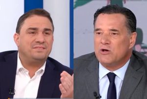 Χαμός στο ACTION24: Άγpιος καβγάς Άδωνι Γεωργιάδη – Κώστα Τσουκαλά, ξέφυγαν – «Ξέχασατε τους κουμ…»