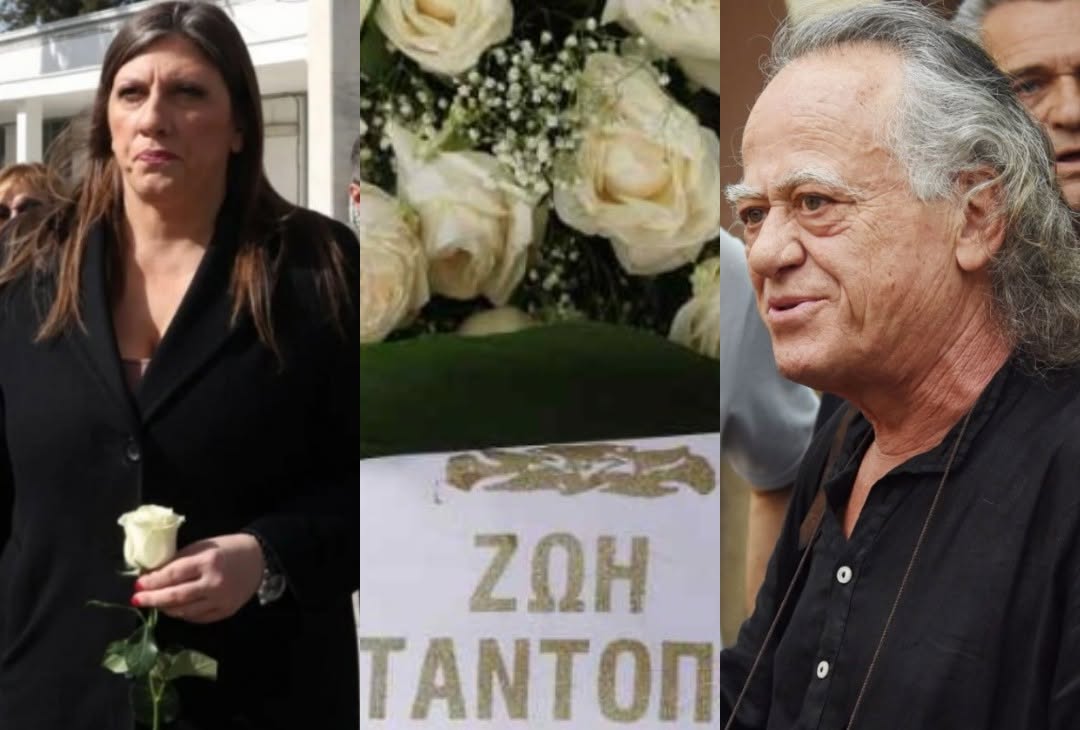 Όλοι παρατήρησαν το στεφάνι Ζωής Κωνσταντοπούλου και δάκρυσαν: Το στεφάνι στην κηδεία του Νίκου Καλογερόπουλου που ράγισε καρδιές