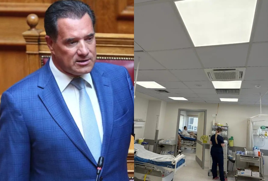 Τούμπα όλα από Άδωνι για το ΤΕΠ Νοσοκομείου Κορίνθου: «Δεν έπεσε η φευδοροφή, την ξηλ..»