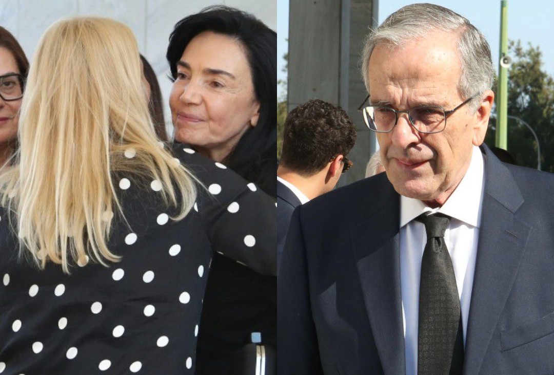 Ράγισαν καρδιές στο ετήσιο μνημόσυνο για την Λένα Σαμαρά: Συγκινημένοι ο Αντώνης Σαμαράς και η σύζυγός του