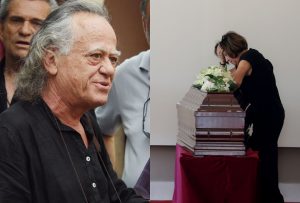 Κηδεία Νίκου Καλογερόπουλου: Φίλοι, συγγενείς και συνάδελφοι τον αποχαιρετούν – Φωτογραφίες