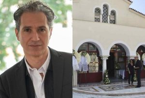 Κηδεία Δημήτρη Κόκοτα: Οι πρώτες φωτογραφίες από το τελευταίο «αντίο» – Γέμισε στεφάνια η εκκλησία στην Αγία Βαρβάρα