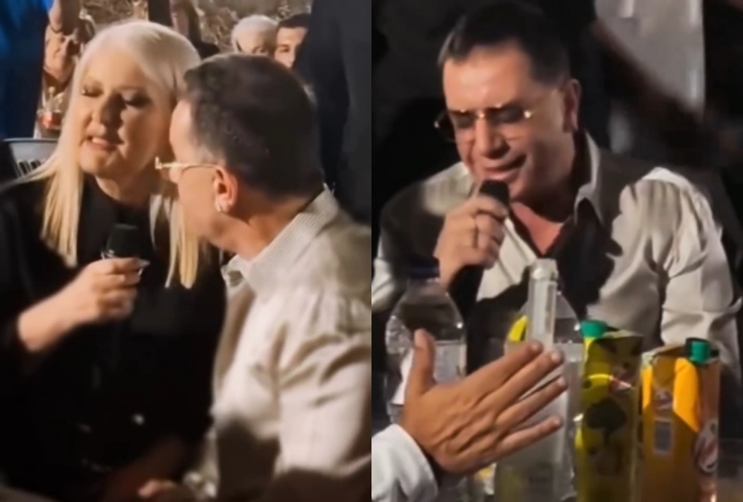 Η τελευταία δημόσια εμφάνιση του Γιώργου Μαζωνάκη σε πανηγύρι της Χαράς Βέρρα