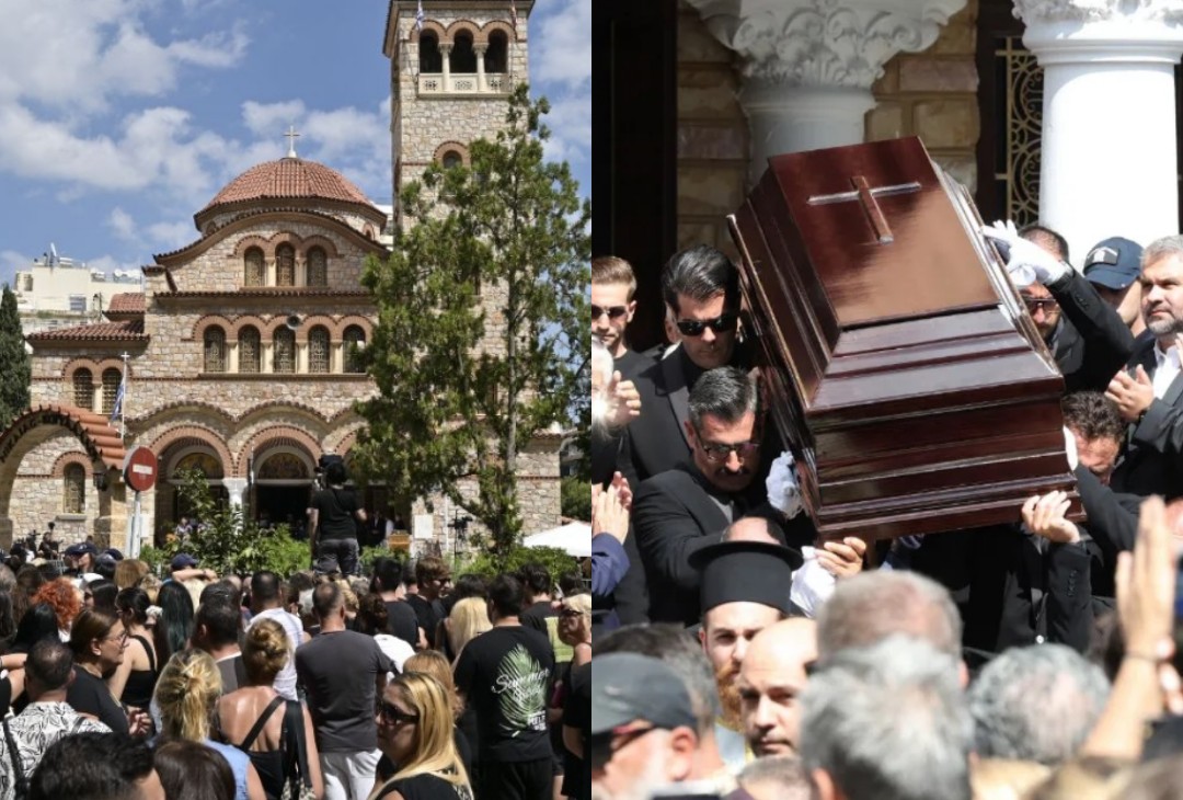 Κηδεία Μαζωνάκη: Δεν τα έδειξαν οι κάμερες – Έσπασε τάφος κι έπεσαν μέσα, οι φωνές προς την οικογένεια του τραγουδιστή