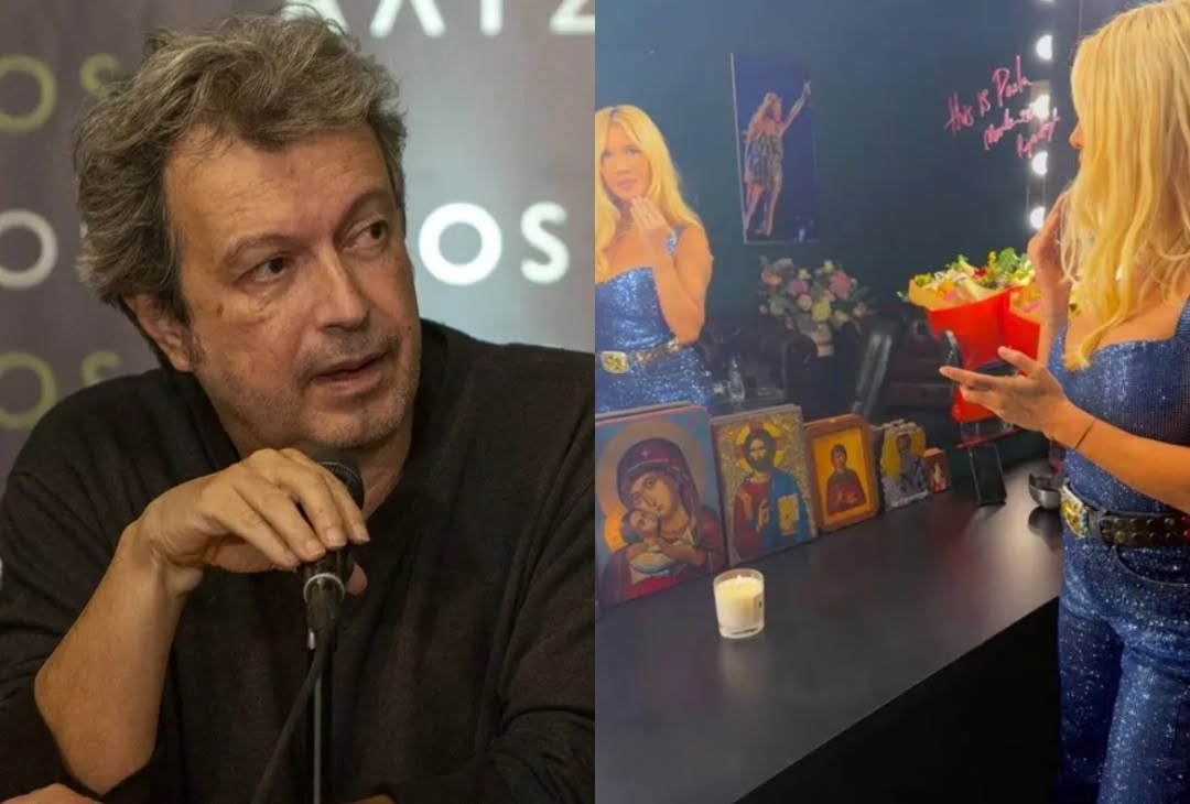 Θυέλλα αντιδράσεων: Αδιανόητο σχόλιο Τατσόπουλου για τις εικόνες που έχει η Πάολα στο καμαρίνι της