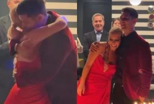 Μαρία Αναστασοπούλου – Δημήτρης Πανόπουλος: Οι τρυφερές αγκαλιές, τα φιλιά και η εντυπωσιακή εμφάνιση της παρουσιάστριας